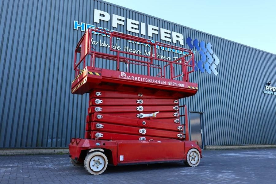 PB LIFT S171-16E Electric, 17.3m Working Height, 400k - Plataforma de tijeras: foto 1 PB LIFT S171-16E Electric, 17.3m Working Height, 400k - Plataforma de tijeras: foto 1