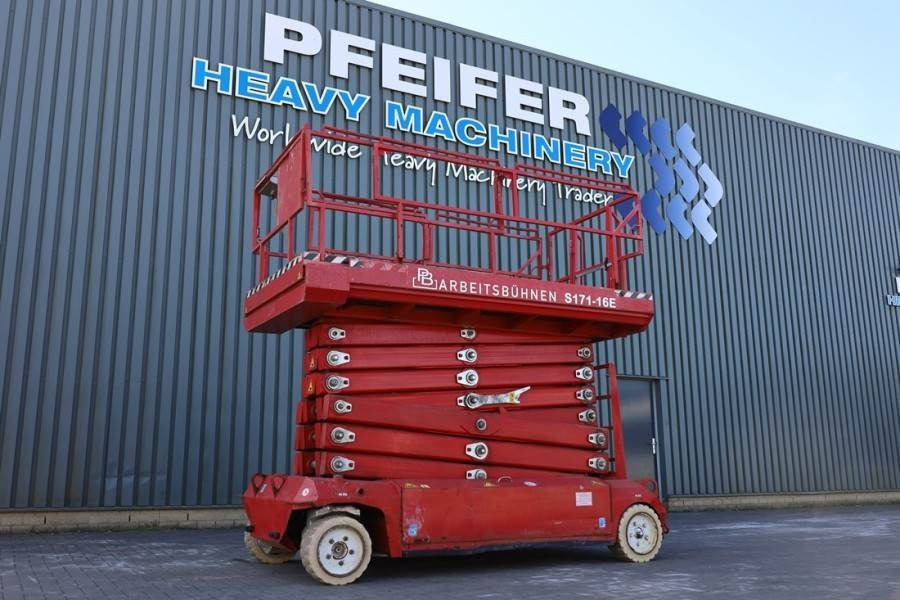 PB LIFT S171-16E Electric, 17.3m Working Height, 400k - Plataforma de tijeras: foto 1 PB LIFT S171-16E Electric, 17.3m Working Height, 400k - Plataforma de tijeras: foto 1