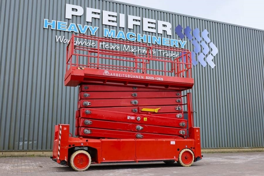 PB LIFT S225-12ES Electric, 22.5m Working Height, 450 - Plataforma de tijeras: foto 1 PB LIFT S225-12ES Electric, 22.5m Working Height, 450 - Plataforma de tijeras: foto 1
