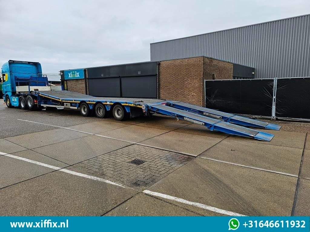 Semirremolque góndola rebajadas Faymonville TE Huur 3-ass. Semi dieplader met dubbele hydr. Kleppen en hydr. Ver: foto 9