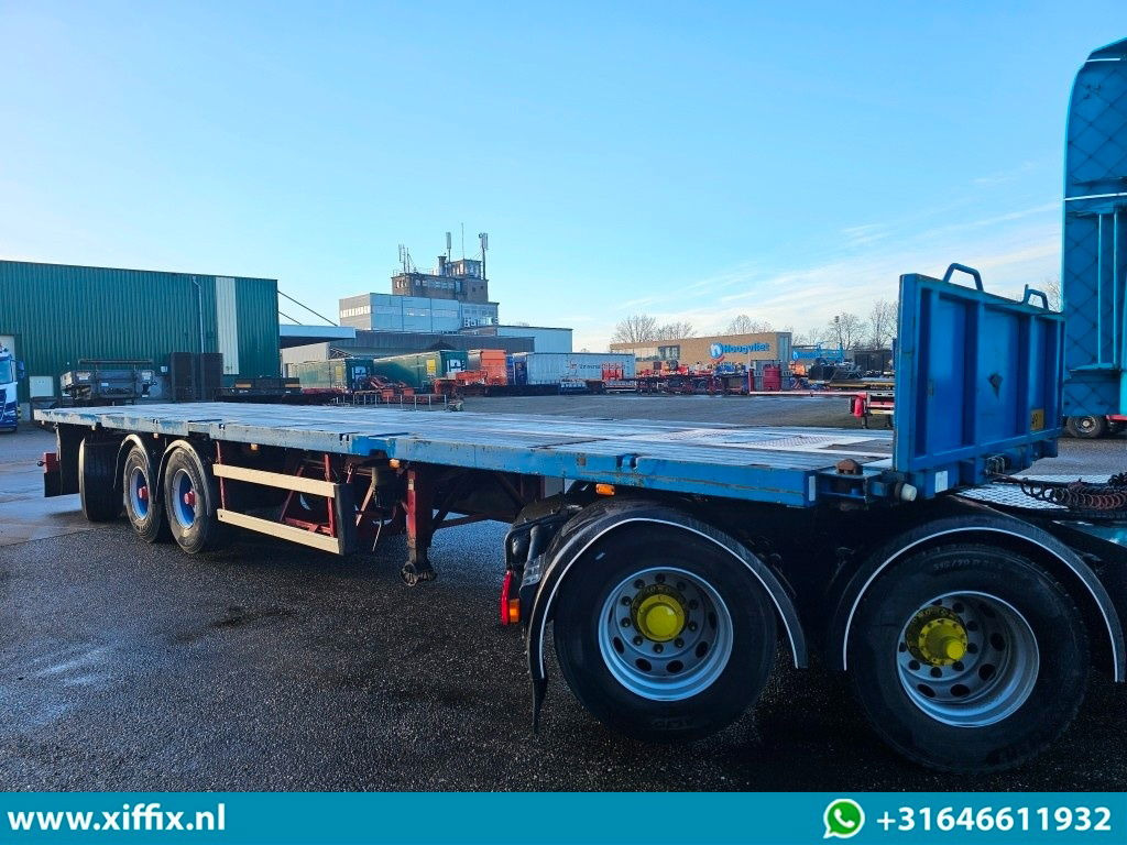 Groenewegen 3-ass. Vlakke oplegger / 1x gestuurd - Semirremolque plataforma/ Caja abierta: foto 4 Groenewegen 3-ass. Vlakke oplegger / 1x gestuurd - Semirremolque plataforma/ Caja abierta: foto 4