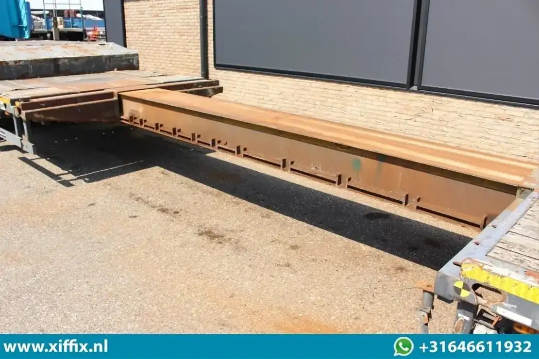 Meusburger 3-ass. Uitschuifbare semi dieplader / Naloop gestuurd / 13821 - Semirremolque góndola rebajadas: foto 5 Meusburger 3-ass. Uitschuifbare semi dieplader / Naloop gestuurd / 13821 - Semirremolque góndola rebajadas: foto 5