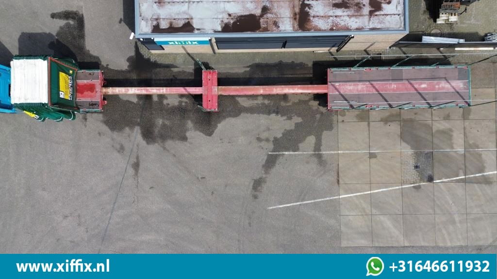 Meusburger 3-ass. Vlakke dubbel 2x uitschuifbare oplegger met huifopbouw / 3x ge - Semirremolque plataforma/ Caja abierta: foto 5 Meusburger 3-ass. Vlakke dubbel 2x uitschuifbare oplegger met huifopbouw / 3x ge - Semirremolque plataforma/ Caja abierta: foto 5