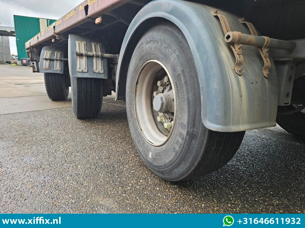 Meusburger 3-ass. Vlakke uitschuifbare oplegger / 3x gestuurd - Semirremolque plataforma/ Caja abierta: foto 5 Meusburger 3-ass. Vlakke uitschuifbare oplegger / 3x gestuurd - Semirremolque plataforma/ Caja abierta: foto 5