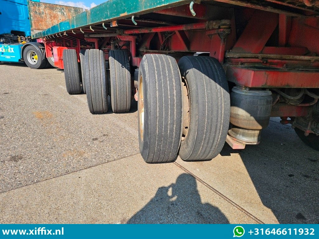Nooteboom 3-ass. Vlakke dubbel 2x uitschuifbare oplegger / 3x gestuurd - Semirremolque plataforma/ Caja abierta: foto 5 Nooteboom 3-ass. Vlakke dubbel 2x uitschuifbare oplegger / 3x gestuurd - Semirremolque plataforma/ Caja abierta: foto 5