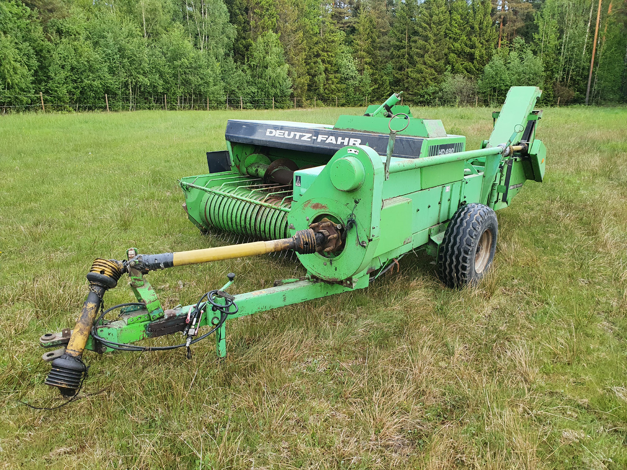 Deutz-Fahr HD 490 - Rotoempacadora: foto 1 Deutz-Fahr HD 490 - Rotoempacadora: foto 1