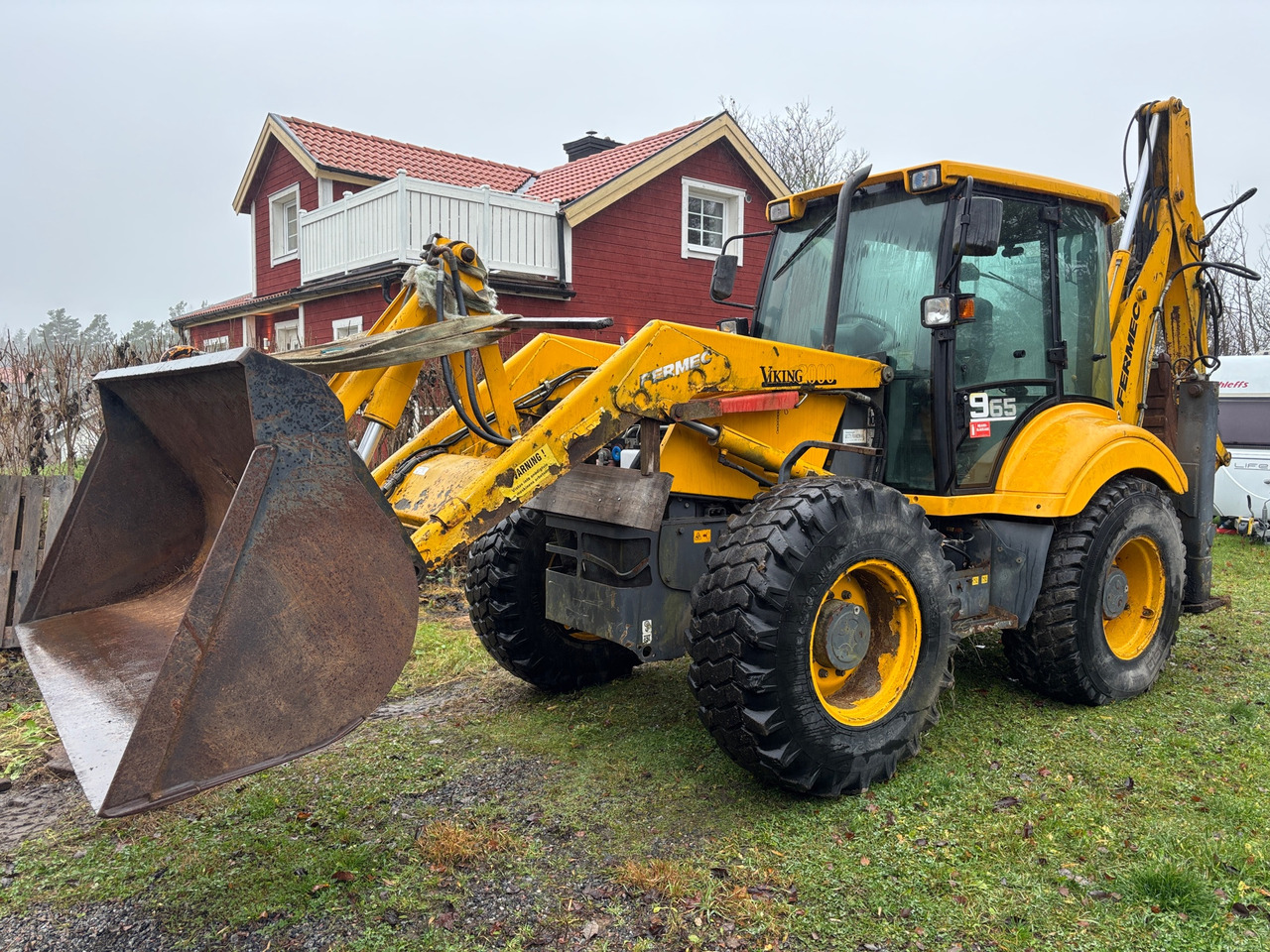 Fermec 965 - Retroexcavadora: foto 1 Fermec 965 - Retroexcavadora: foto 1