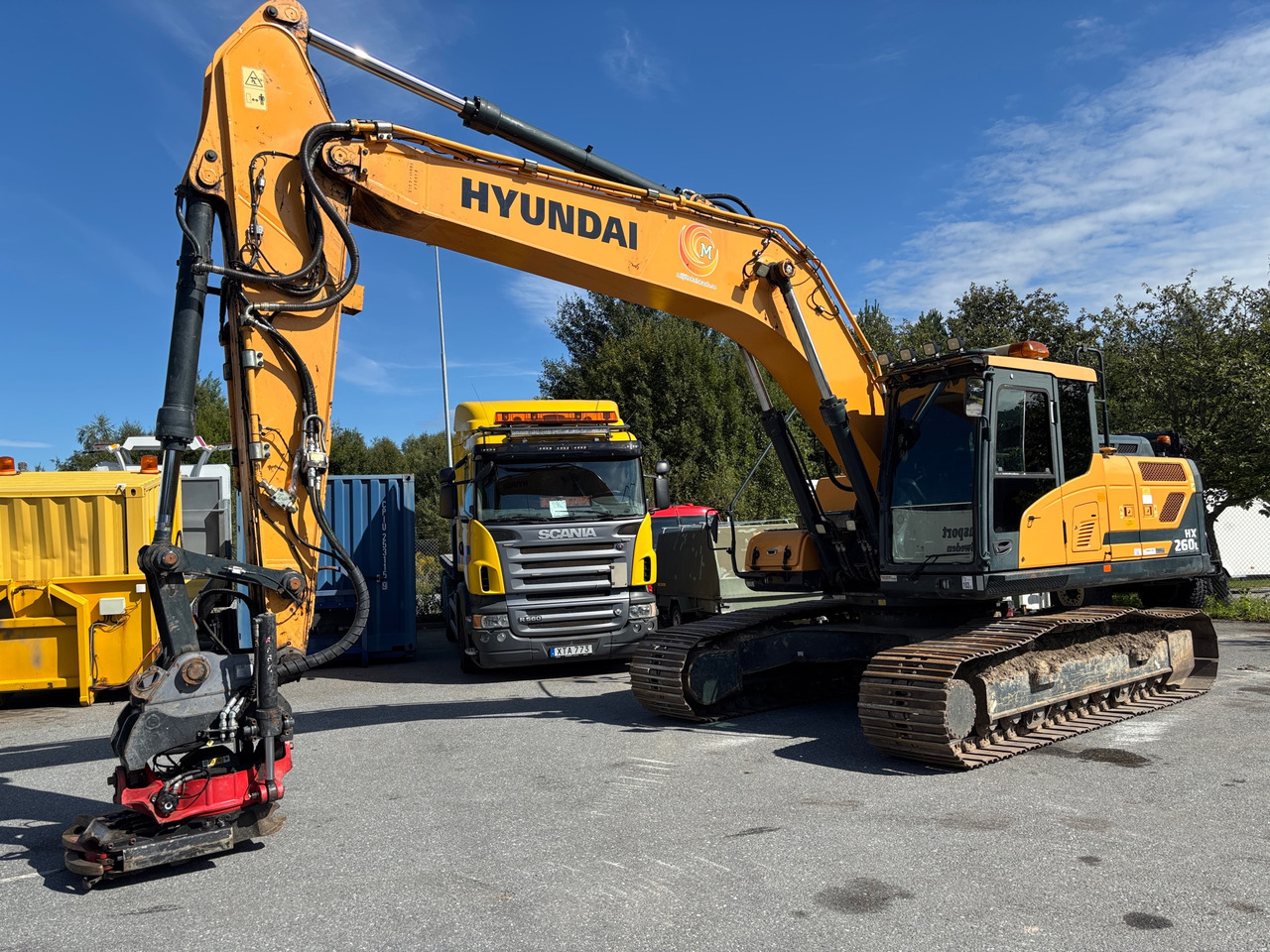 Hyundai HX260LC - Excavadora: foto 1 Hyundai HX260LC - Excavadora: foto 1