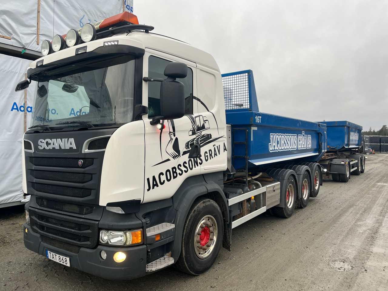 Scania R580 LB8X4 - Camión volquete: foto 1 Scania R580 LB8X4 - Camión volquete: foto 1