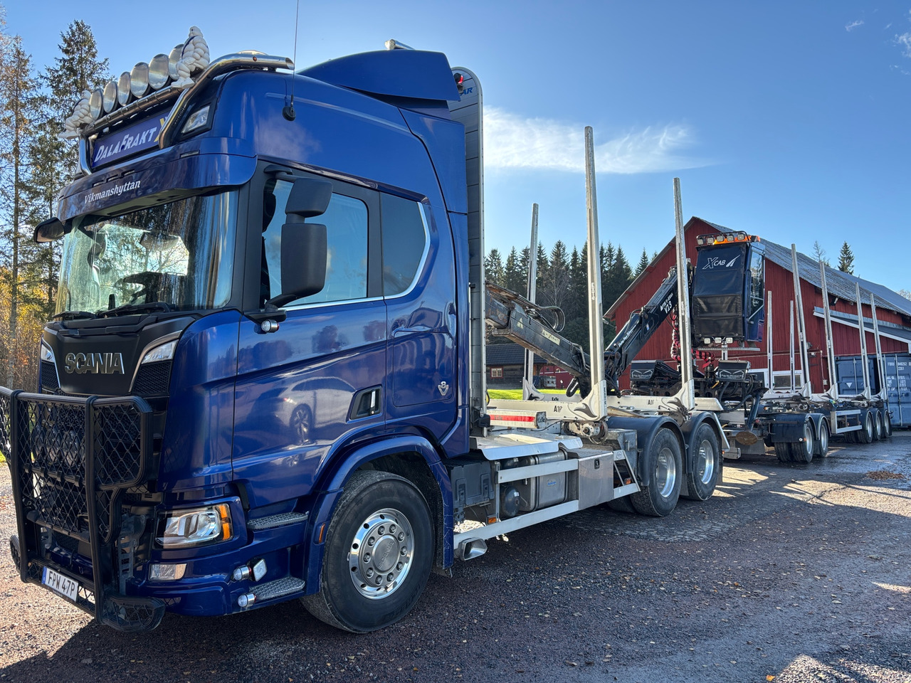 Scania R650 B 6X4 NB - Camión forestal, Camión grúa: foto 1 Scania R650 B 6X4 NB - Camión forestal, Camión grúa: foto 1
