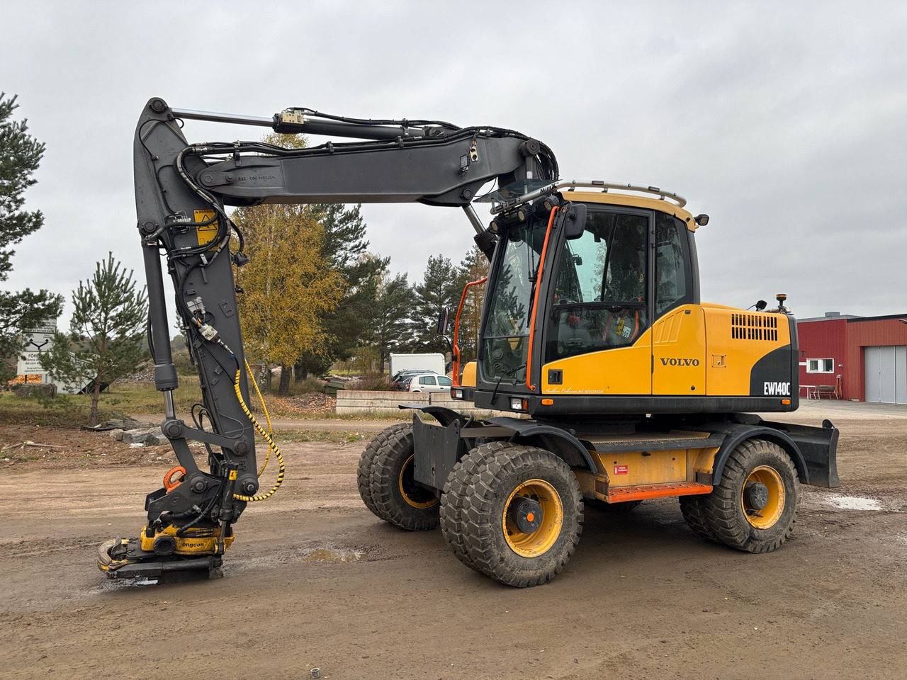 Volvo EW140C - Excavadora: foto 1 Volvo EW140C - Excavadora: foto 1