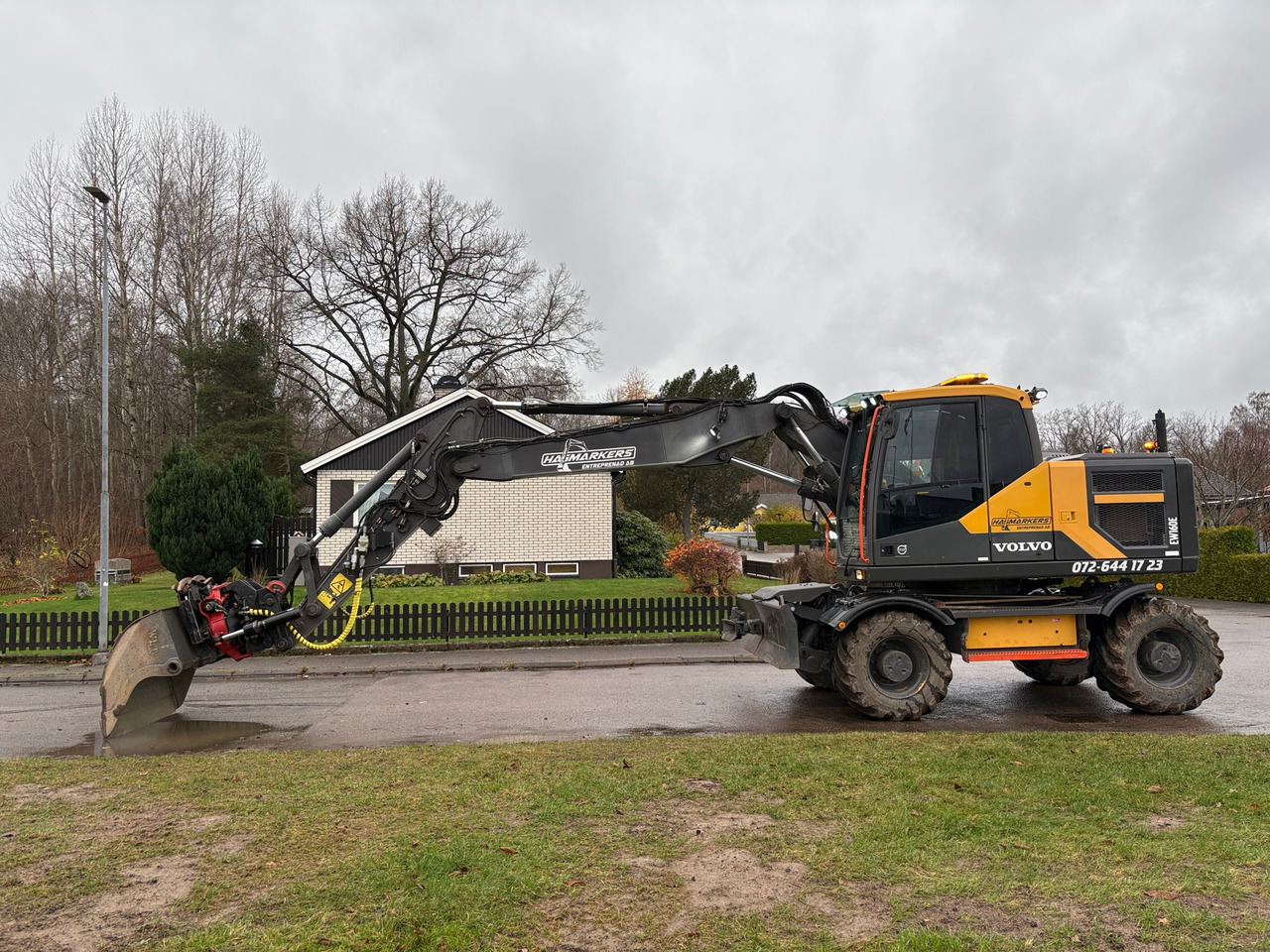 Volvo EW160E - Excavadora: foto 1 Volvo EW160E - Excavadora: foto 1