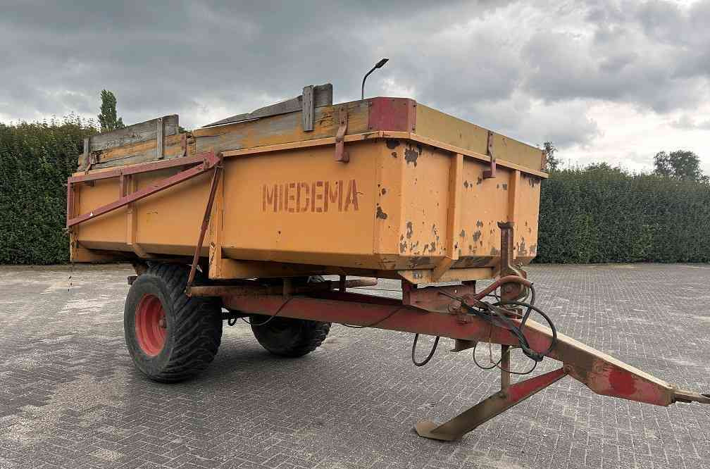 Miedema hst 65 kipper, kieper - Remolque volquete agrícola: foto 4 Miedema hst 65 kipper, kieper - Remolque volquete agrícola: foto 4