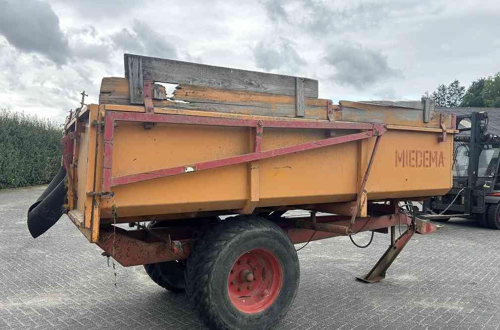 Miedema hst 65 kipper, kieper - Remolque volquete agrícola: foto 3 Miedema hst 65 kipper, kieper - Remolque volquete agrícola: foto 3