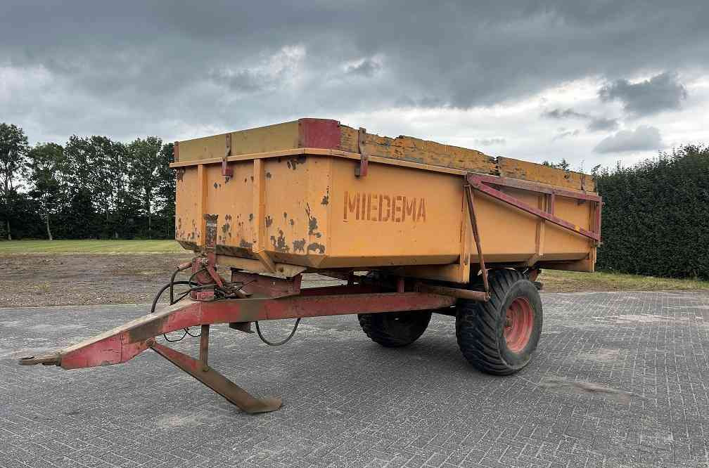 Miedema hst 65 kipper, kieper - Remolque volquete agrícola: foto 1 Miedema hst 65 kipper, kieper - Remolque volquete agrícola: foto 1