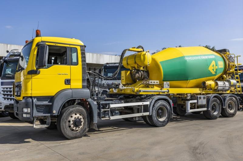 DE BUF BETON MIXER/MALAXEUR/MISCHER 10 M3 /GESTUURD/GELENKT/STEERING/DIR. - Semirremolque hormigonera: foto 2 DE BUF BETON MIXER/MALAXEUR/MISCHER 10 M3 /GESTUURD/GELENKT/STEERING/DIR. - Semirremolque hormigonera: foto 2