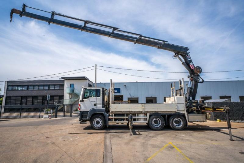 Camión caja abierta, Camión grúa MAN TGS 33.400 BB - HIAB 377 E-5 HIPRO: foto 10