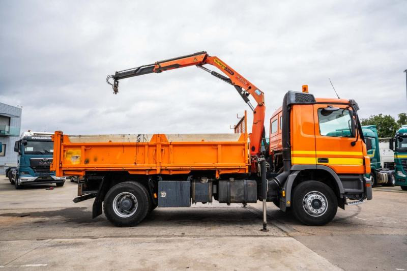 Mercedes ACTROS 1832 K + Palfinger 10 t/m - Camión volquete, Camión grúa: foto 3 Mercedes ACTROS 1832 K + Palfinger 10 t/m - Camión volquete, Camión grúa: foto 3
