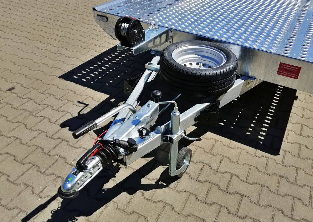 Besttrailers REBEL (Jupiter) 5,0 x2,1 2700 kg przyczepa ze skośnym fragmentem tylnym - Remolque portavehículos: foto 4 Besttrailers REBEL (Jupiter) 5,0 x2,1 2700 kg przyczepa ze skośnym fragmentem tylnym - Remolque portavehículos: foto 4