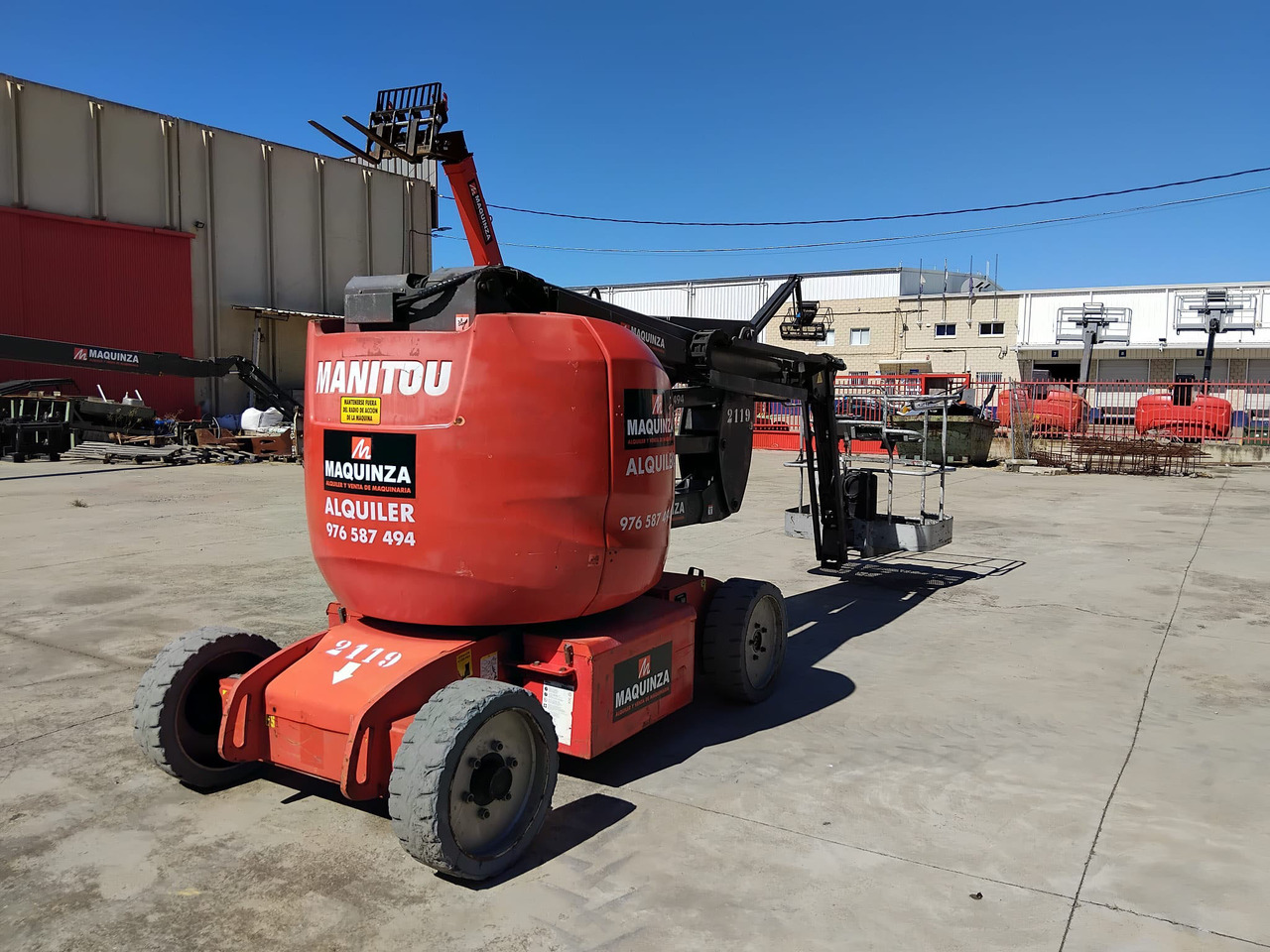 Plataforma articulada MANITOU 150AETJ C: foto 6