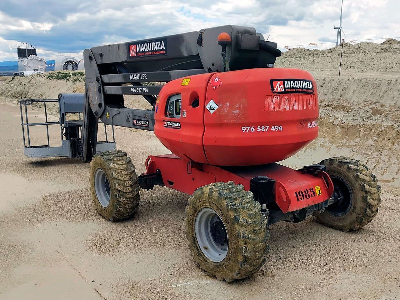MANITOU 160ATJ EJE OSCILANTE - Plataforma articulada: foto 5 MANITOU 160ATJ EJE OSCILANTE - Plataforma articulada: foto 5