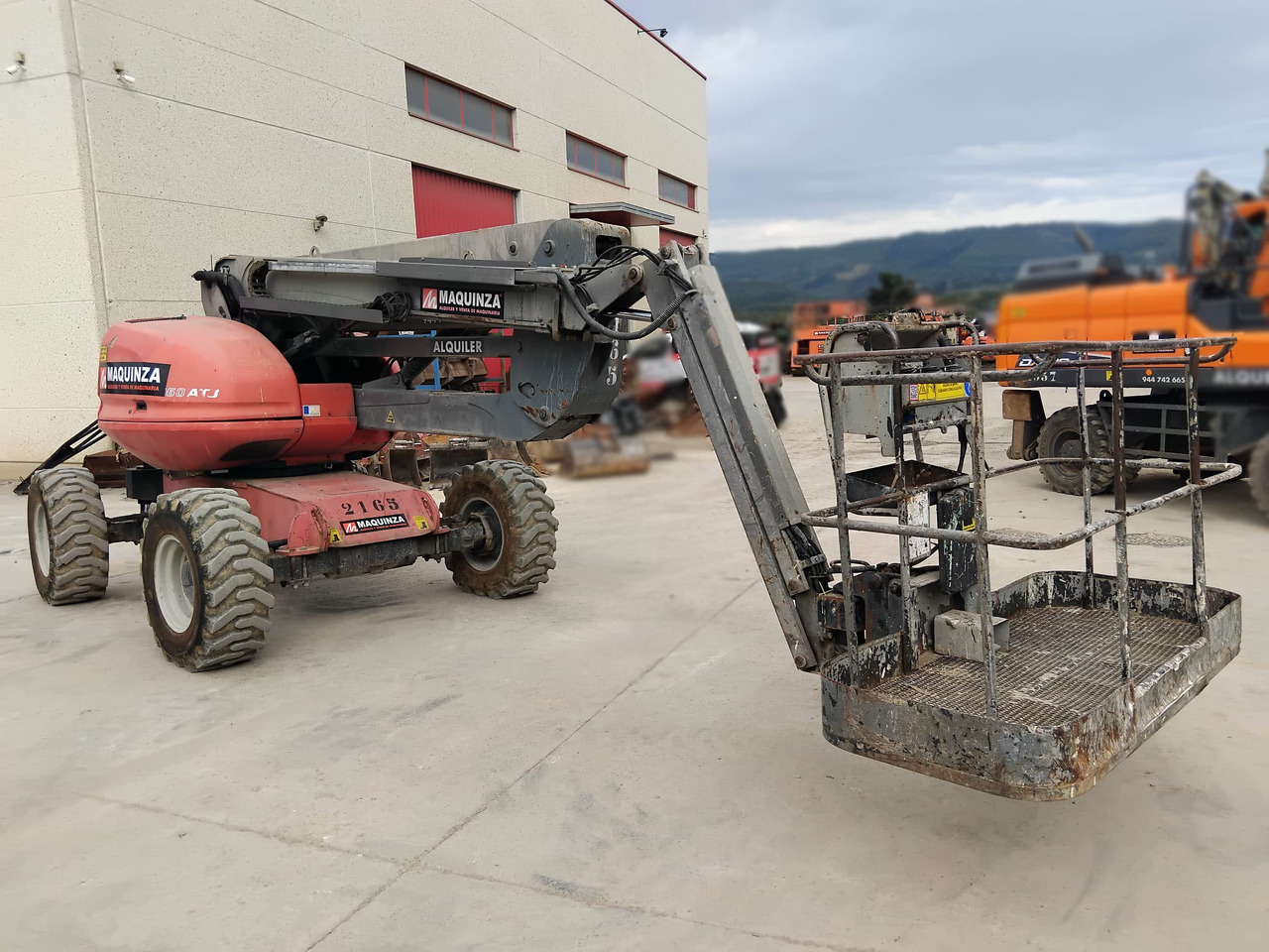 MANITOU 160ATJ EJE OSCILANTE - Plataforma articulada: foto 2 MANITOU 160ATJ EJE OSCILANTE - Plataforma articulada: foto 2