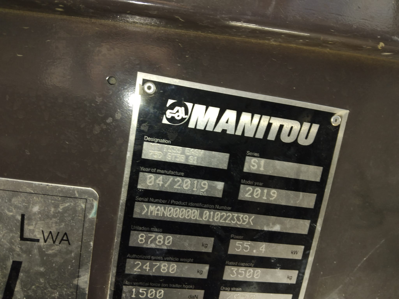 Manipulador telescópico MANITOU MT1335 EASY: foto 16