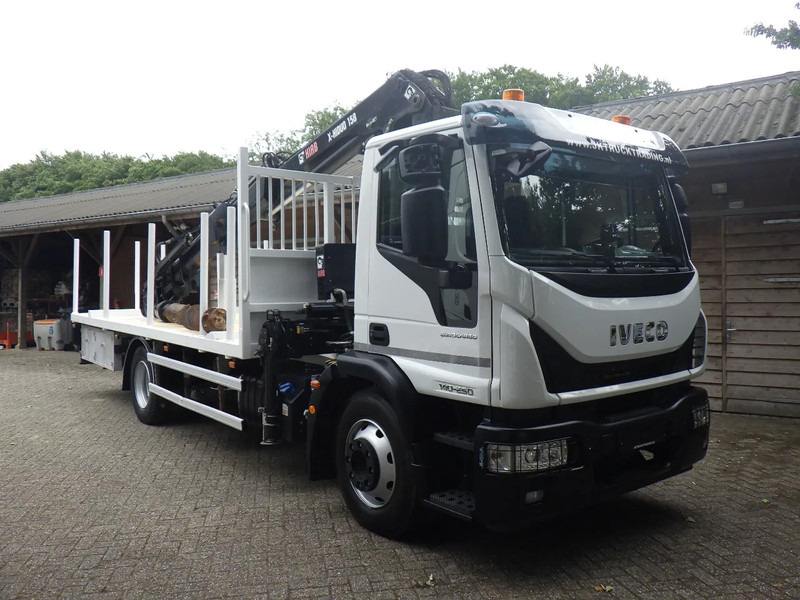 Iveco EuroCargo 140 250 / 6 cilinder / Manual / Bladgeveerd / Hiab X-HIDUO 158 / Radiografisch / Drilling / Winch - Camión grúa: foto 2 Iveco EuroCargo 140 250 / 6 cilinder / Manual / Bladgeveerd / Hiab X-HIDUO 158 / Radiografisch / Drilling / Winch - Camión grúa: foto 2