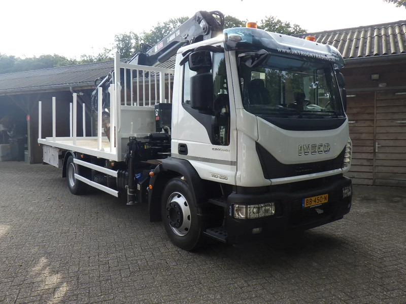 Iveco EuroCargo 140 250 / 6 cilinder / Manual / Bladgeveerd / Hiab X-HIDUO 158 / Radiografisch / Drilling / Winch - Camión grúa: foto 2 Iveco EuroCargo 140 250 / 6 cilinder / Manual / Bladgeveerd / Hiab X-HIDUO 158 / Radiografisch / Drilling / Winch - Camión grúa: foto 2