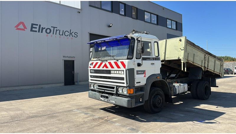 DAF 1700 ATI (MANUAL PUMP / EURO 2 / STEEL SUSP. / LAMES / CLEAN CONDITION) - Camión volquete: foto 1 DAF 1700 ATI (MANUAL PUMP / EURO 2 / STEEL SUSP. / LAMES / CLEAN CONDITION) - Camión volquete: foto 1