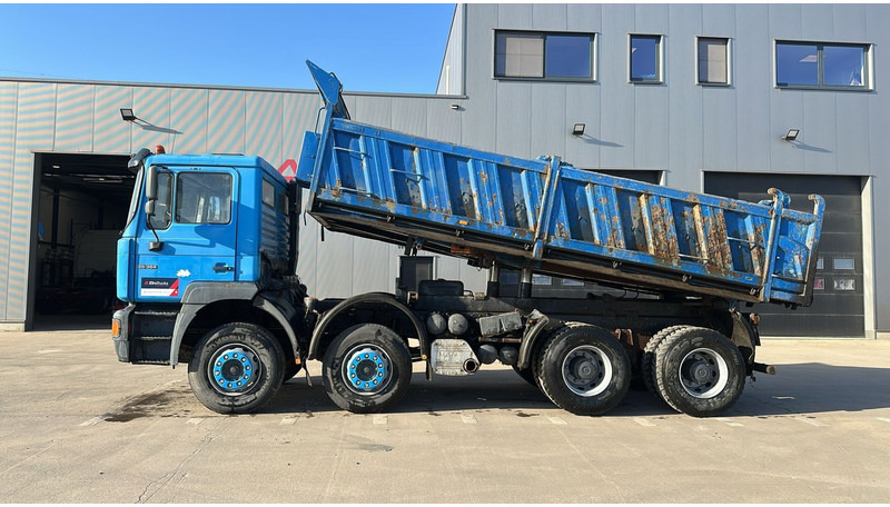 Camión volquete MAN 35.364 (STEEL SUSP. / 6 CYLINDER / BIG AXLE / EURO 2 / MEILLER TIPPER): foto 8