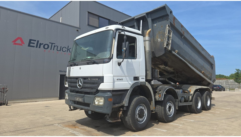 Mercedes-Benz Actros 4141 (EPS / 8X6 / GRAND PONT / BIG AXLE / LAMES / STEEL / V6) - Camión volquete: foto 1 Mercedes-Benz Actros 4141 (EPS / 8X6 / GRAND PONT / BIG AXLE / LAMES / STEEL / V6) - Camión volquete: foto 1