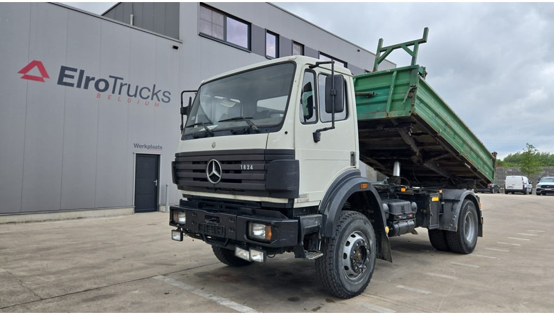 Mercedes-Benz SK 1824 (V6 / 4X4 / GRAND PONT / LAMES / PROPRE / BOITE MANUELLE) - Camión volquete: foto 1 Mercedes-Benz SK 1824 (V6 / 4X4 / GRAND PONT / LAMES / PROPRE / BOITE MANUELLE) - Camión volquete: foto 1