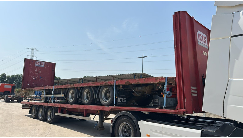 Pacton TXD.339 (BE TRAILER / DRUM BRAKES / FREINS TAMBOURS / SAF AXLES) - Semirremolque plataforma/ Caja abierta: foto 3 Pacton TXD.339 (BE TRAILER / DRUM BRAKES / FREINS TAMBOURS / SAF AXLES) - Semirremolque plataforma/ Caja abierta: foto 3