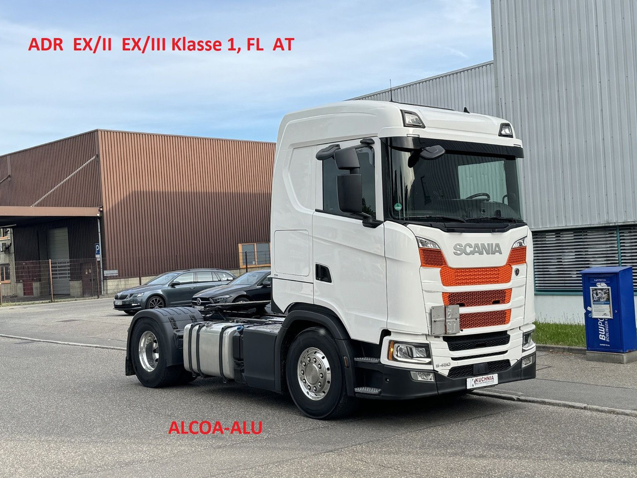 Scania S 450 ADR FL AT EX/II EX/III Retarder Alcoa TOP - Cabeza tractora: foto 1 Scania S 450 ADR FL AT EX/II EX/III Retarder Alcoa TOP - Cabeza tractora: foto 1