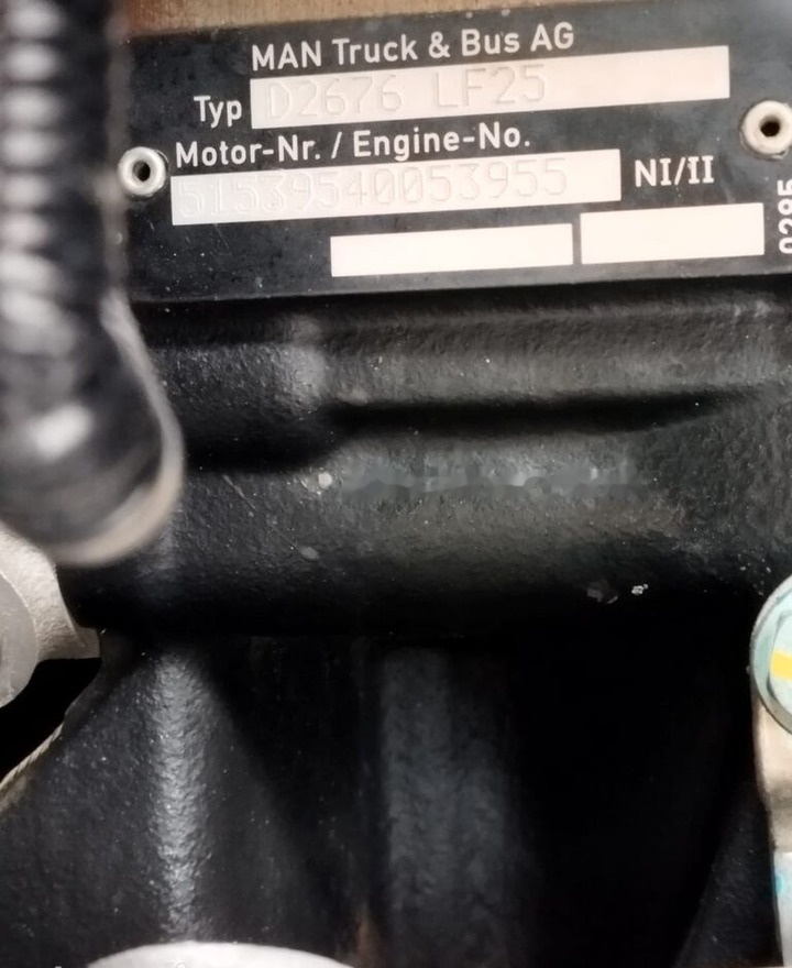 MAN TGX TGS TGA EURO 6 D2676LF25   MAN D2676LF25 truck - Motor para Camión: foto 1 MAN TGX TGS TGA EURO 6 D2676LF25   MAN D2676LF25 truck - Motor para Camión: foto 1