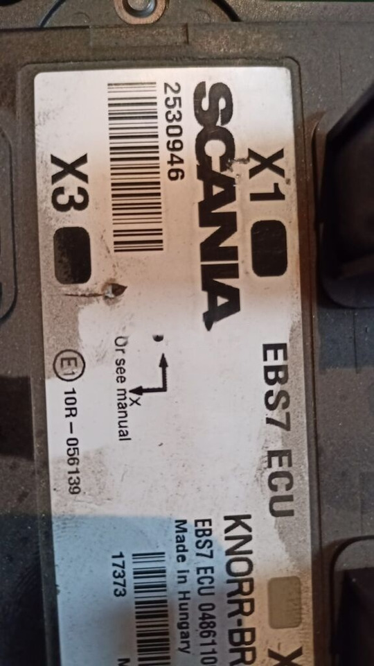 Knorr-Bremse 2530922 2530946 Scania R,S truck - Unidad de control para Camión: foto 3 Knorr-Bremse 2530922 2530946 Scania R,S truck - Unidad de control para Camión: foto 3