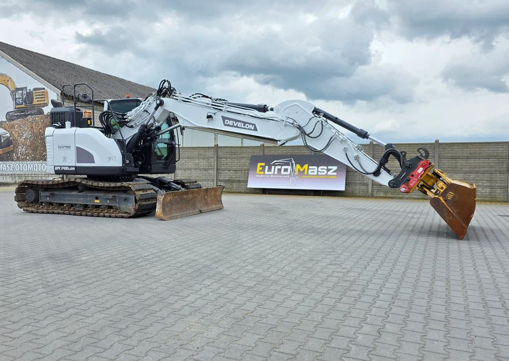 Doosan DX 140 LCR-7, 2023 ROK, 1030 MTH, OIL QUICK OQ65 - Excavadora de cadenas: foto 2 Doosan DX 140 LCR-7, 2023 ROK, 1030 MTH, OIL QUICK OQ65 - Excavadora de cadenas: foto 2