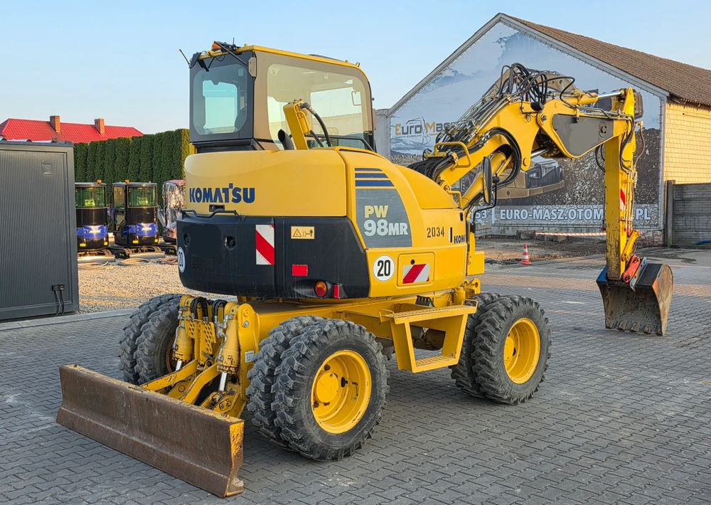 Komatsu PW 98MR-8, 2017 ROK, 5200 MTH, BEZ DPF i ADBLUE - Excavadora de ruedas: foto 3 Komatsu PW 98MR-8, 2017 ROK, 5200 MTH, BEZ DPF i ADBLUE - Excavadora de ruedas: foto 3