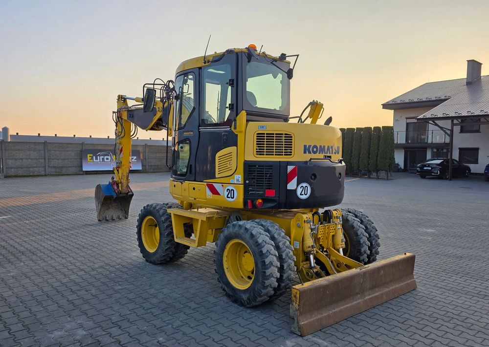 Komatsu PW 98MR-8, 2017 ROK, 5200 MTH, BEZ DPF i ADBLUE - Excavadora de ruedas: foto 5 Komatsu PW 98MR-8, 2017 ROK, 5200 MTH, BEZ DPF i ADBLUE - Excavadora de ruedas: foto 5