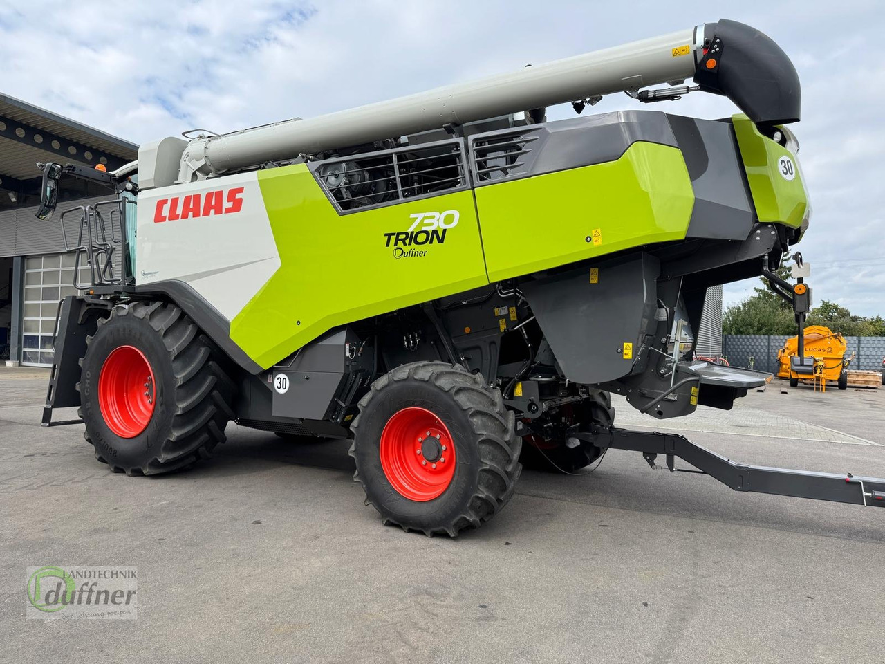 CLAAS Trion 730 - Cosechadora de granos: foto 4 CLAAS Trion 730 - Cosechadora de granos: foto 4