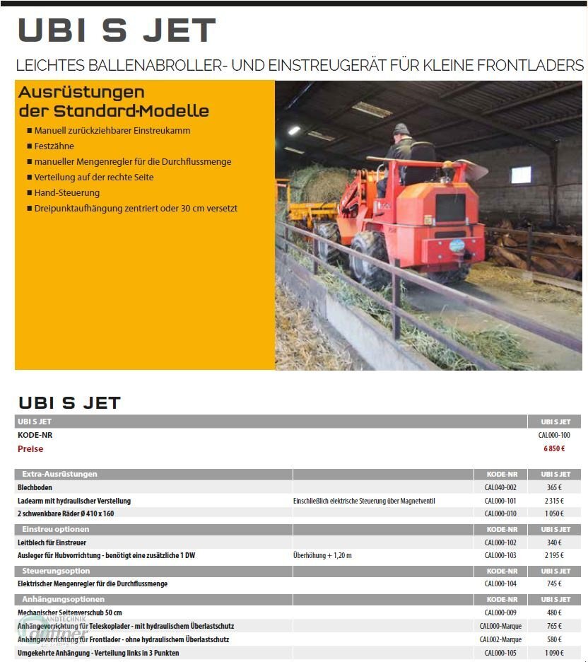 Encintadora de pacas nuevo Lucas UBI S JET Euro Aufnahme: foto 14