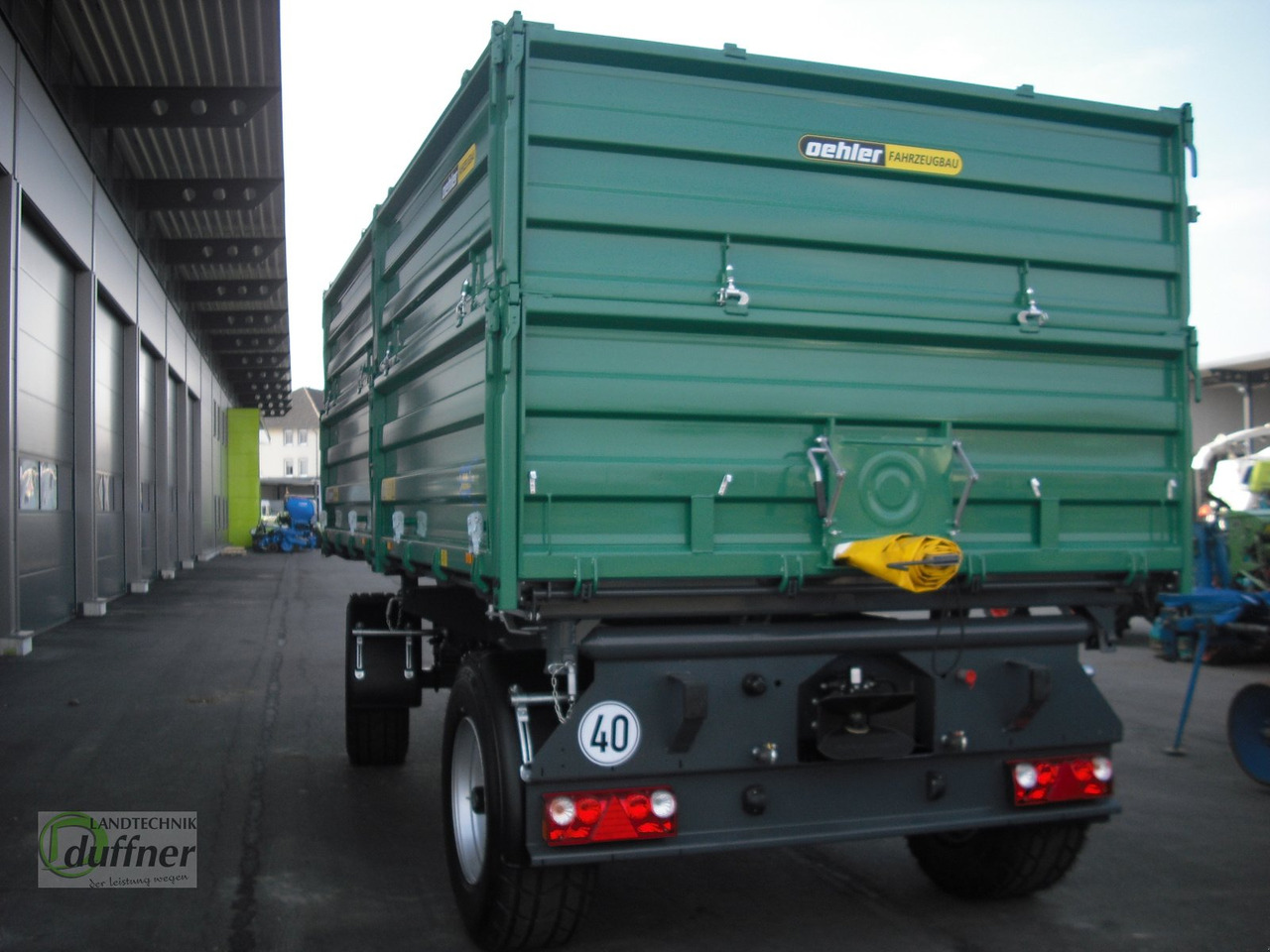 Oehler OL ZDK 180 - Remolque volquete agrícola: foto 5 Oehler OL ZDK 180 - Remolque volquete agrícola: foto 5