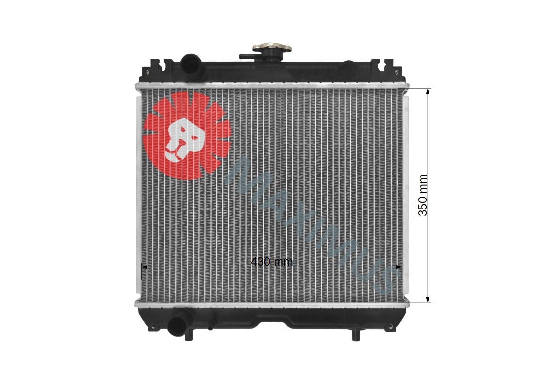 KUBOTA B3000 , B3030 - Radiador para Mini tractor: foto 2 KUBOTA B3000 , B3030 - Radiador para Mini tractor: foto 2