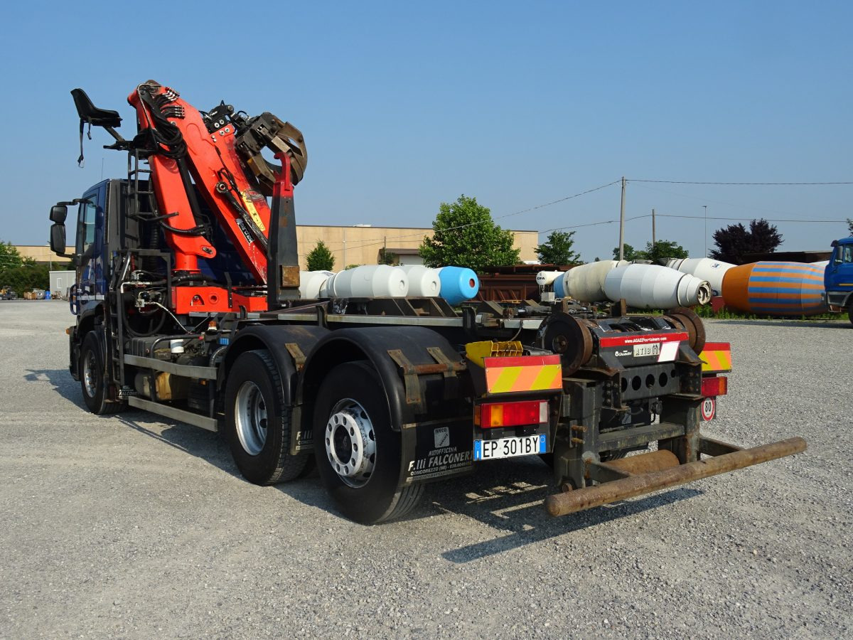 Camión multibasculante, Camión grúa IVECO STRALIS 330: foto 7