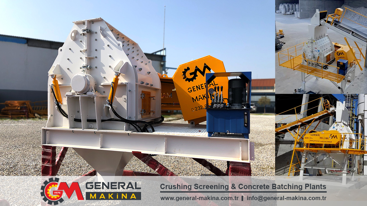 GENERAL MAKİNA GNR900 Powerful Hammer Stone Crusher - Machacadora: foto 1 GENERAL MAKİNA GNR900 Powerful Hammer Stone Crusher - Machacadora: foto 1