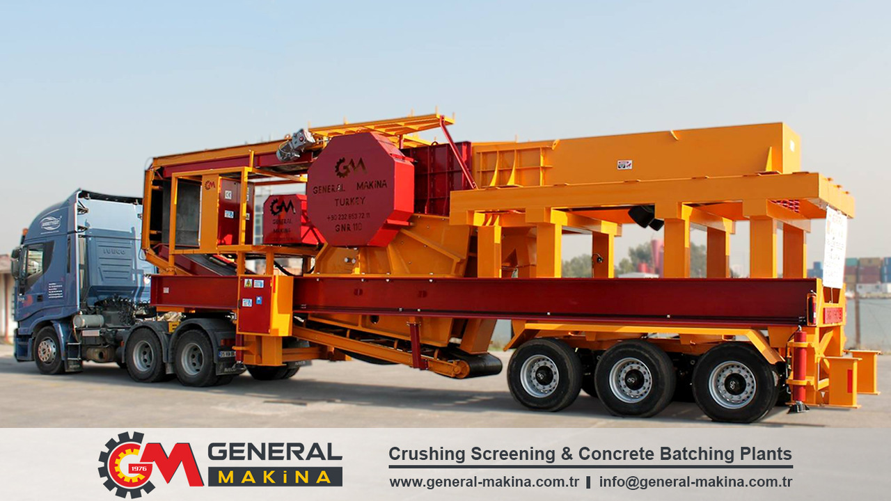 GENERAL MAKİNA Mobile Crushing System With Jaw Crusher - Trituradora de mandíbula: foto 5 GENERAL MAKİNA Mobile Crushing System With Jaw Crusher - Trituradora de mandíbula: foto 5
