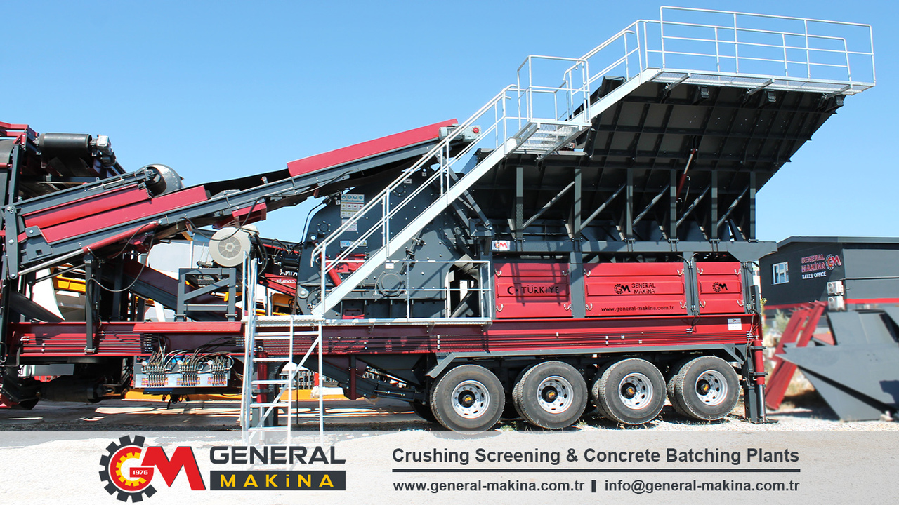 Trituradora móvil nuevo General Makina 03 Mobile Crushing Plant: foto 9