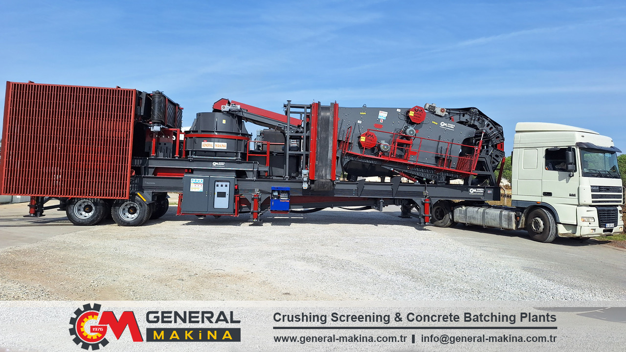 General Makina M-VSI 900 Mobile Vertical Impact Crusher - Trituradora de impacto: foto 1 General Makina M-VSI 900 Mobile Vertical Impact Crusher - Trituradora de impacto: foto 1