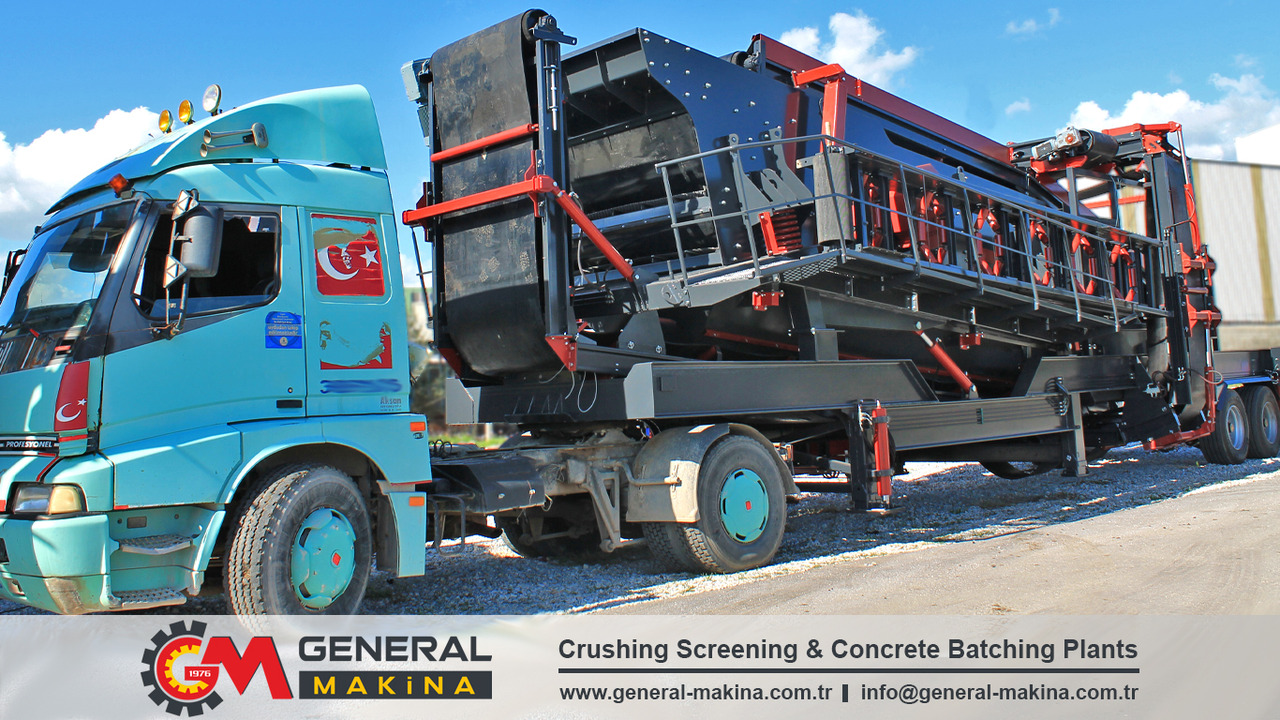 General Makina Mobile Screening Plant For Sale - Cribadora: foto 2 General Makina Mobile Screening Plant For Sale - Cribadora: foto 2